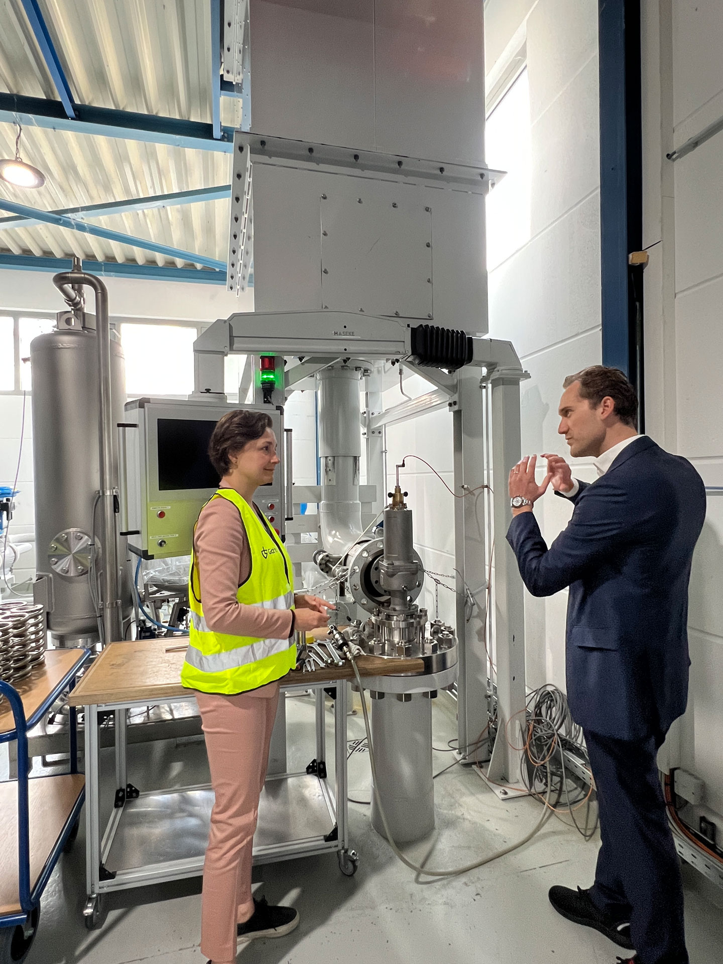 Grüner Besuch bei GOETZE