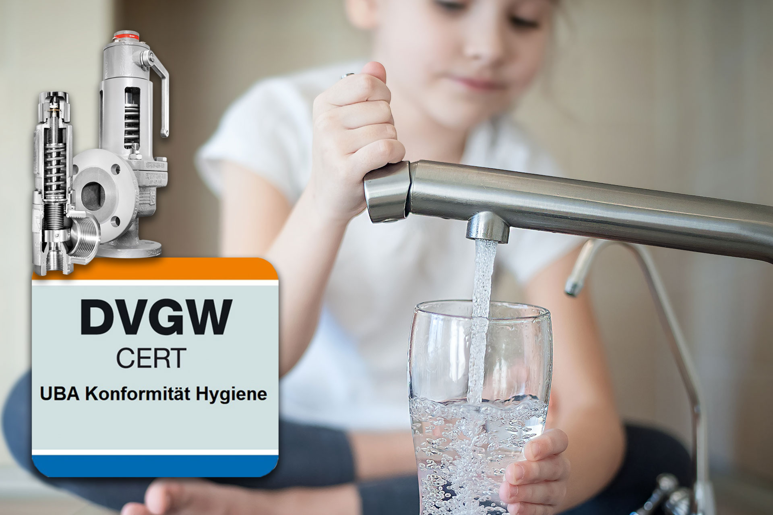 New: DVGW-certified safety valves from Goetze for safe drinking water